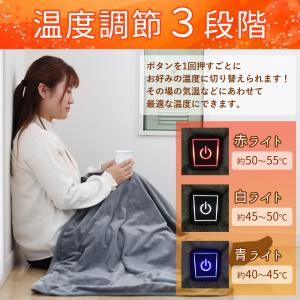 公式 ヒートブランケット 着るだんぼくん ブラ...の詳細画像4