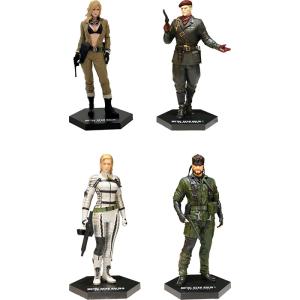 【4種セット】 METAL GEAR SOLID Δ: SNAKE EATER フィギュアコレクション (エヴァ/オセロット/ザ・ボス/ネイキッド・スネーク) ｜ メタルギア ソリッド