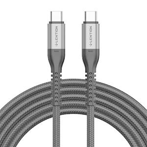 LENTION USB-C to USB-C 充電専用ケーブル 2m 60W対応 USB Power Delivery USB2.0 480Mbps転送速度 Ｍacbook、iPad Pro、Surface、Switch、Xperia、Galaxyなど対｜sunset-k-t