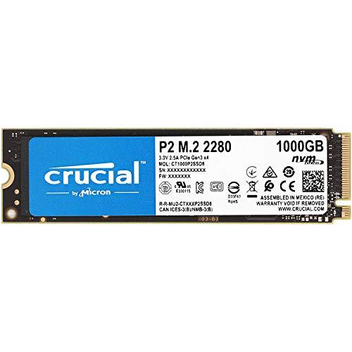 Crucial P2シリーズ 1TB(1000GB) 3D NAND NVMe PCIe M.2 S...