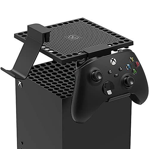 Xbox Series X用放熱防塵カバー,コントローラーホルダー,ヘッドセットホルダー,コントロー...