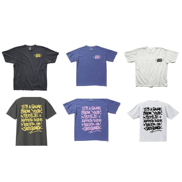 JAZZBACK Tugging タキング　Tシャツ  後染め ヴィンテージ加工 USAコットン 6...