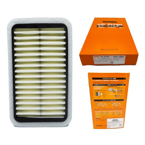 【MASUMA】マツダ・スズキ・日産用　エアフィルター 　AIRA　MFA-108413780-65...