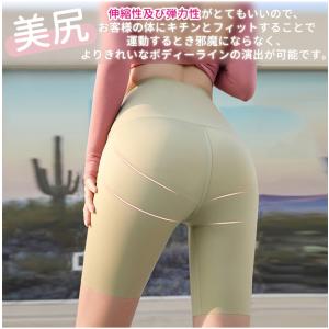 ヨガパンツ レギンス 5分丈 スパッツ レディ...の詳細画像4