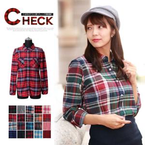 赤チェックシャツ レディースの商品一覧 通販 Yahoo ショッピング