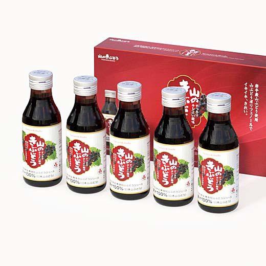 佐幸本店 山のきぶどう やまのきぶどう 100ml×５本 山ぶどう ジュース