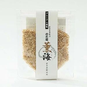 のだ塩 薫海 かおり 100g プレミアム燻製 薪窯直煮製法  野田 塩 岩手