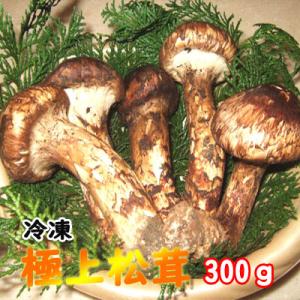 松茸　国産 300g（まつたけ）　冷凍　　つぼみ　極上松茸（マツタケ）　岩手 北三陸 久慈産 まつたけ【松茸 国産】【まつたけ】送料無料　