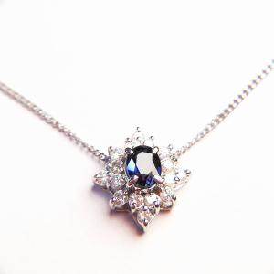 Pt900スターサファイアダイヤモンドリング S3.58 D1.00 7.6g #10  