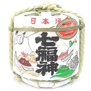 樽酒　ミニ菰樽　菊の司・七福神　普通酒　1800ml　化粧箱付　岩手 盛岡の地酒　日本酒