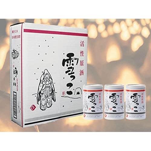 冬期限定の白いお酒　 酔仙酒造 活性原酒 雪っこ 180ml×30本 岩手のお酒 ギフト対応可 酒 ...