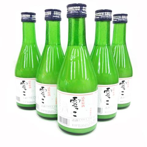 冬期限定の白いお酒　 酔仙酒造 活性原酒 雪っこ 300ml×6本 岩手のお酒　ギフト対応不可 酒 ...