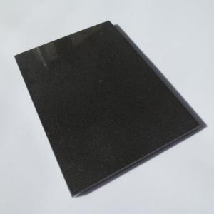 板石15×11×0.8cm 石板 平板 黒板 台座 黒御影石 黒みかげ石