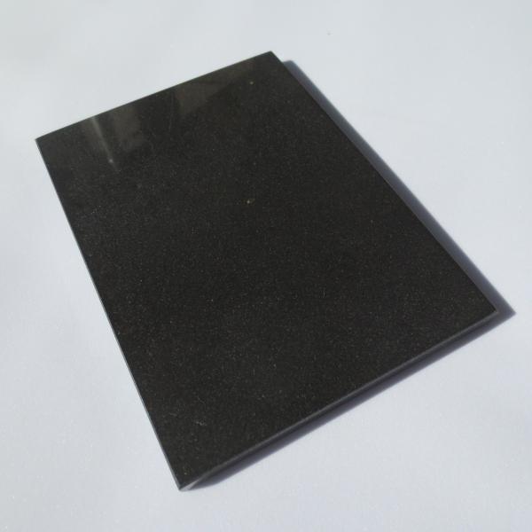 黒御影石 板石15×11×0.8cm 石板 平板 黒板 台座 黒御影石 黒みかげ石 プレート 皿 ス...