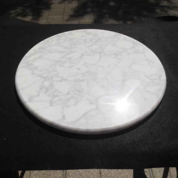 イタリア産 円形 直径40cm 厚さ1.5ｃｍ 大理石 丸板 板石 テーブル天板 平板 円板 プレー...