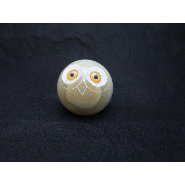 ふくろう フクロウ 不苦労 グッズ 雑貨 置物 置き物 屋外 石のオブジェ fks-53送料無料