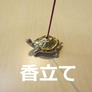 沈香 線香 お香 亀の香立て付 贈答用 アロマ...の詳細画像3