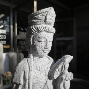 観世音菩薩像 観音様 観音菩薩像 2.0尺 総高72cm 聖観音 観自在菩薩