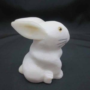 うさぎ 兎 ウサギ 置物 信楽焼 おしゃれ 国産品 オブジェ 置き物 陶器