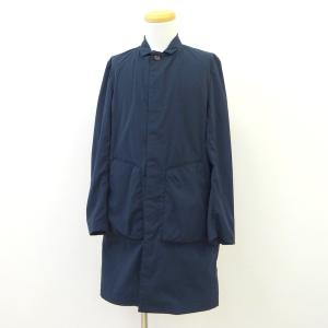 アタッチメント ステンカラー コート 美品 スプリングコート 薄手 メンズ 1 春秋 アウター Dm6209 Attachment 新作からsaleアイテム等お得な商品 満載 ネイビー S相当
