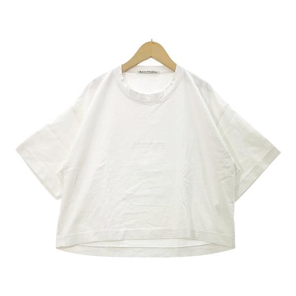ACNE STUDIOS アクネストゥディオズ Cylea Emboss Tee エンボス ロゴ T...
