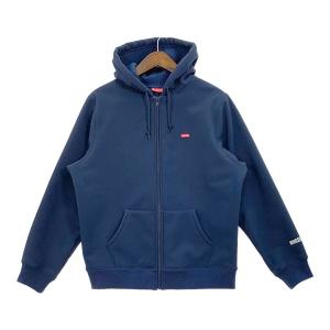 Supreme WINDSTOPPER Zip Up Hooded Sweatshirt ジップ フーディー パーカー スモールボックスロゴ メンズ Sサイズ ネイビー シュプリーム アウター DM9507■｜sunstep