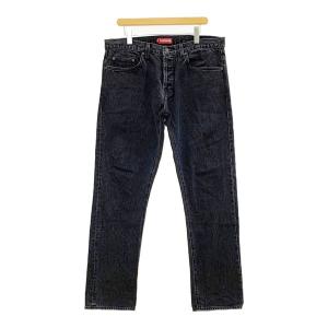 Supreme Stone Washed Black Slim Jeans ストーン ウォッシュド スリムジーンズ デニムパンツ ストレート メンズ 36 L相当 シュプリーム ズボン DM10079■｜sunstep