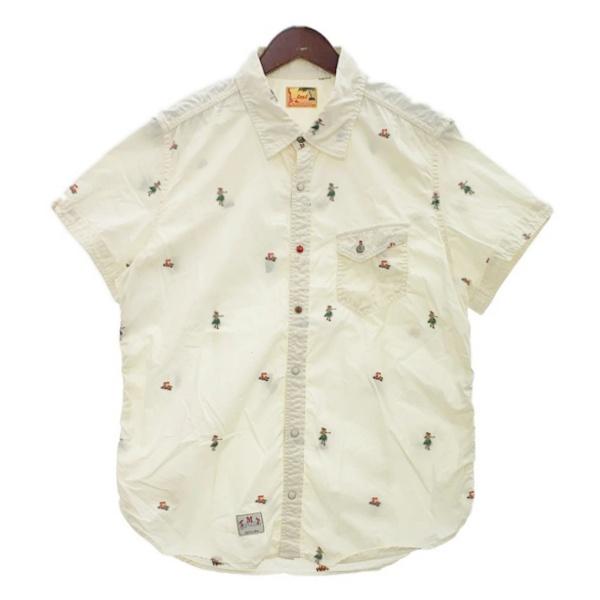 TMT 17SS 半袖 シャツ ブラウス TSH-S17SP01 フラガール ハイビスカス メンズ ...