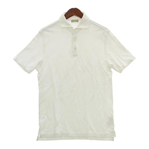 クルチアーニ 鹿の子 ポロシャツ カットソー Tシャツ シンプル 通勤 ビジネス イタリア製 ネコポ...