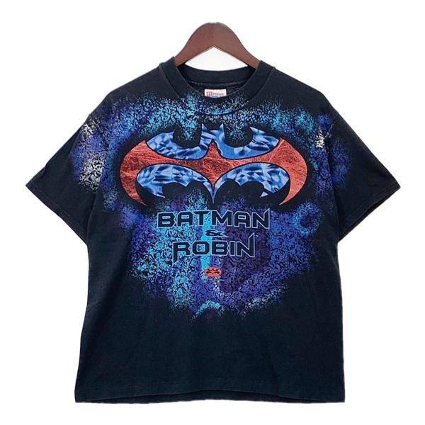 Hanes BATMAN &amp; ROBIN Mr.フリーズの逆襲 プリント 90s USA製 Tシャツ...