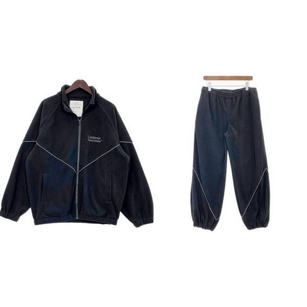 カリフォルニアスポーツウェア PTU FLEECE SET UP フリース セットアップ ジャージ ...
