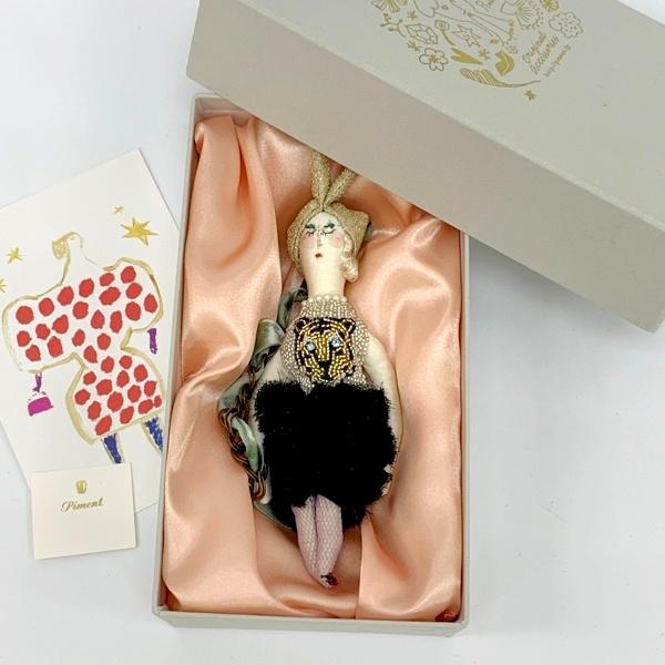 Piment ピモン チャーム ドール 一点物 レディース  服飾 DF15052■