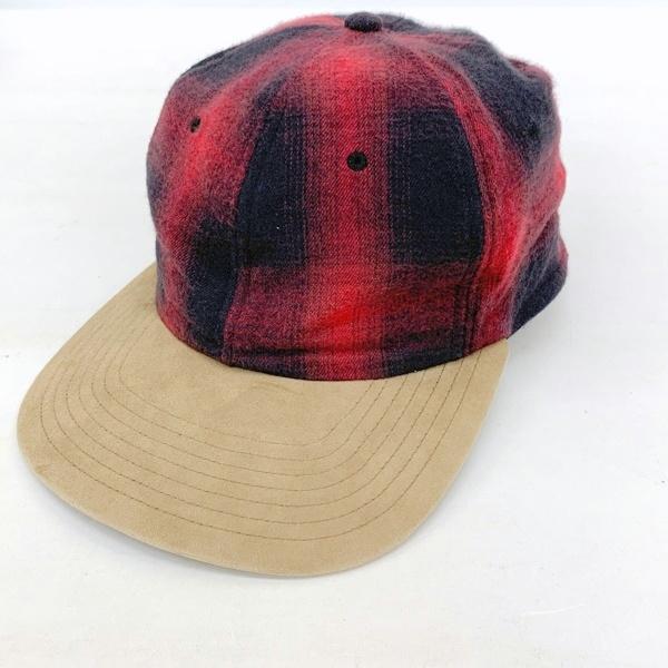 THE H.W.DOG＆CO ザエイチダブリュドックアンドコー オンブレチェック キャップ 帽子 ボ...