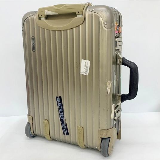 RIMOWA リモワ スーツケース 32L キャリーケース 2輪 トパーズ チタニウム 旅行 男女兼...