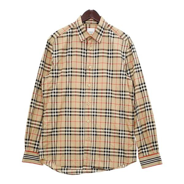 BURBERRY バーバリー 20AW チェックシャツ 長袖シャツ 8027778 ノバチェック メ...