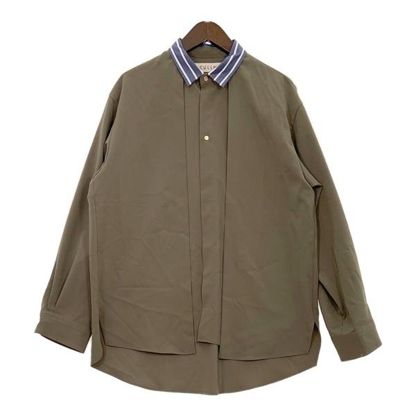 CULLNI クルニ クレリック シャツ 20-SS-020 ストライプ 無地 オーバーサイズ メン...