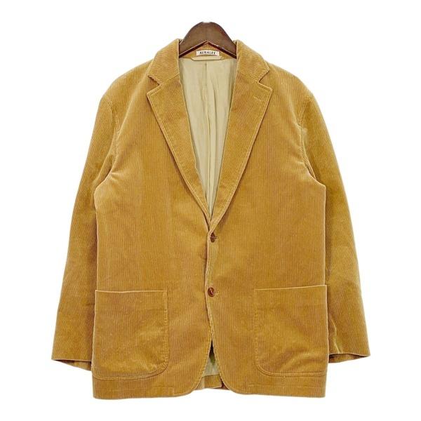 AURALEE オーラリー コーデュロイ テーラード ジャケット A7AJ01FN スーツ コート ...