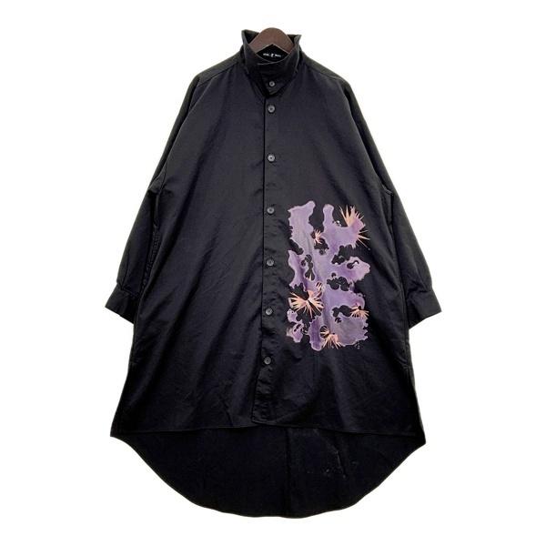 NOID ノーアイディー プリントビッグロングシャツ ビッグシャツ 453006-551S 長袖 メ...