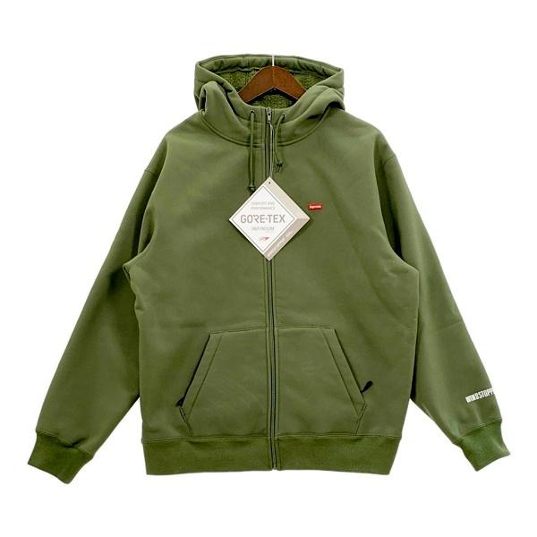 Supreme シュプリーム ジップパーカー フーディー スウェット WINDSTOPPER Sma...