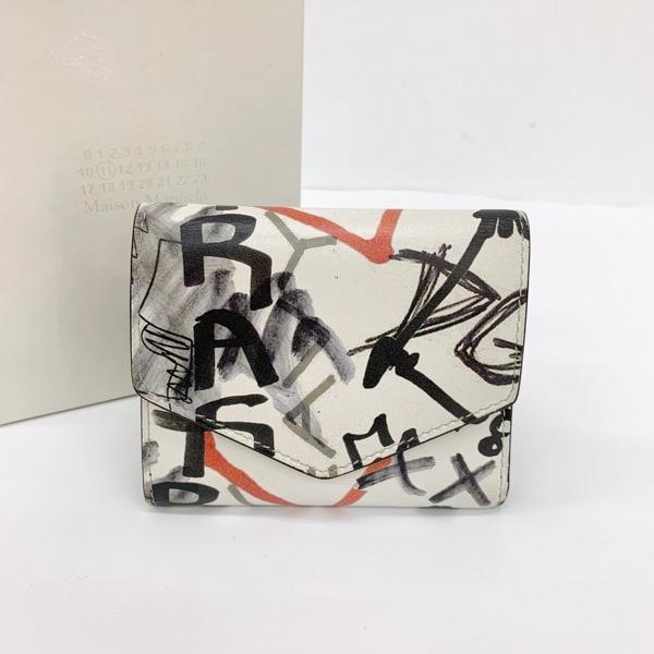 Maison Margiela メゾンマルジェラ グラフィティ 三つ折り財布 ウォレット メンズ  ...