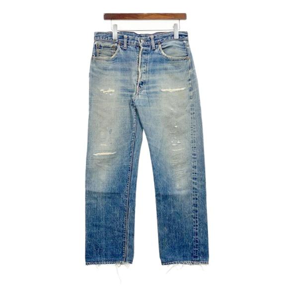 LEVI'S リーバイス 501 60〜70s BIG E ヴィンテージジーンズ 平行ステッチ 足長...