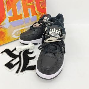 NIKE NIGO ナイキ ニゴー スニーカー シューズ ローカット Air Force 3 Low SP HF7630-001 メンズ 28cm ブラック 靴 DF19467■