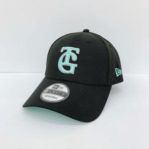 TIFFANY&Co. NEW ERA 読売ジャイアンツ ティファニー ニューエラ ベースボールキャップ 帽子 TG刺繍 ブラック ブルー ボウシ DF19529■