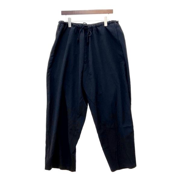 Yohji Yamamoto POUR HOMME ヨウジヤマモト シワギャバパンツ HN-P05-...