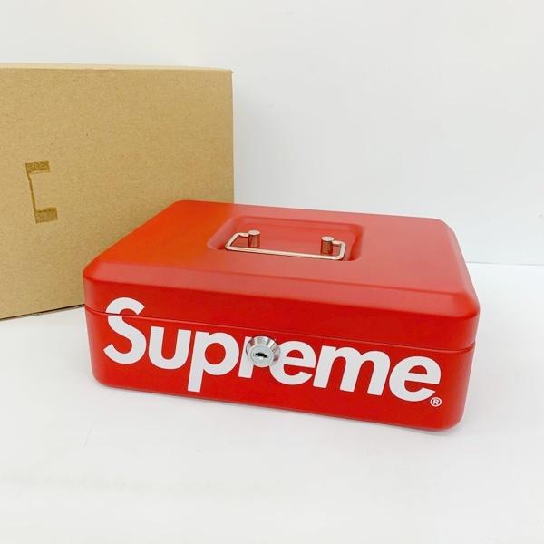 Supreme シュプリーム Lock Box ロックボックス 金庫 収納ボックス 工具入れ 鍵付き...