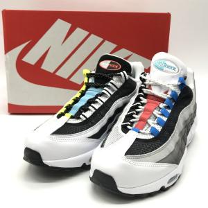 ナイキ 未使用 クリアランスsale 期間限定 Air Max95qs Cj05 001 スニーカー シューズ ブラック ホワイト 靴 Nike 26 5cm メンズ 484
