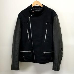 roarguns◇x ZANTER JAPAN/タグ付/MOLE SKIN DOWN/3/コットン/BLK