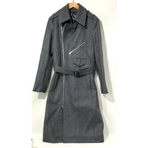 Juun.J◇リップストップ/カーゴパンツ/48/ナイロン/NVY/無地