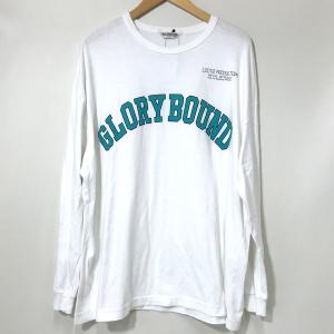 COOTIE Print Oversized S/S Tee GLORY BOUND 長袖カットソー ロンT ロゴ ルード  メンズ Sサイズ ホワイト系 クーティー トップス A2212◆｜sunstep