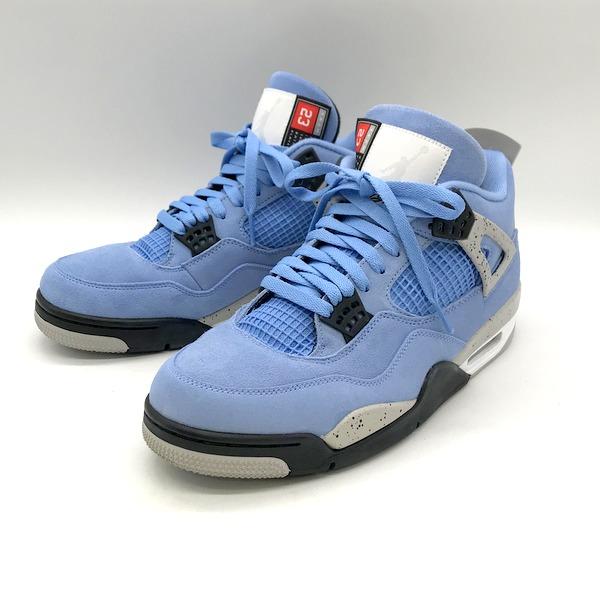 NIKE AIR JORDAN 4 UNIVERSITY BLUE UNC CT8527-400 エ...